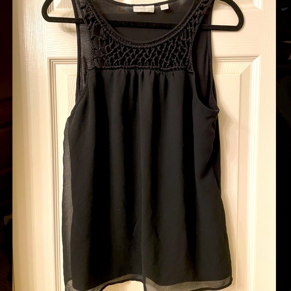 New York & Company Tops - NY&CO black work blouse. Size L.